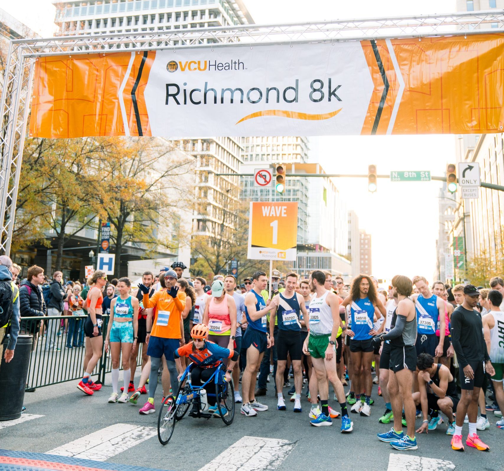 Richmond 8K Nov 2025 Race Start